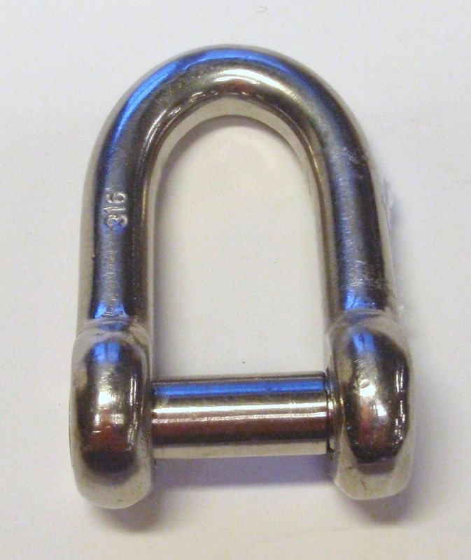 Sjakkel for anker rustfri (316)