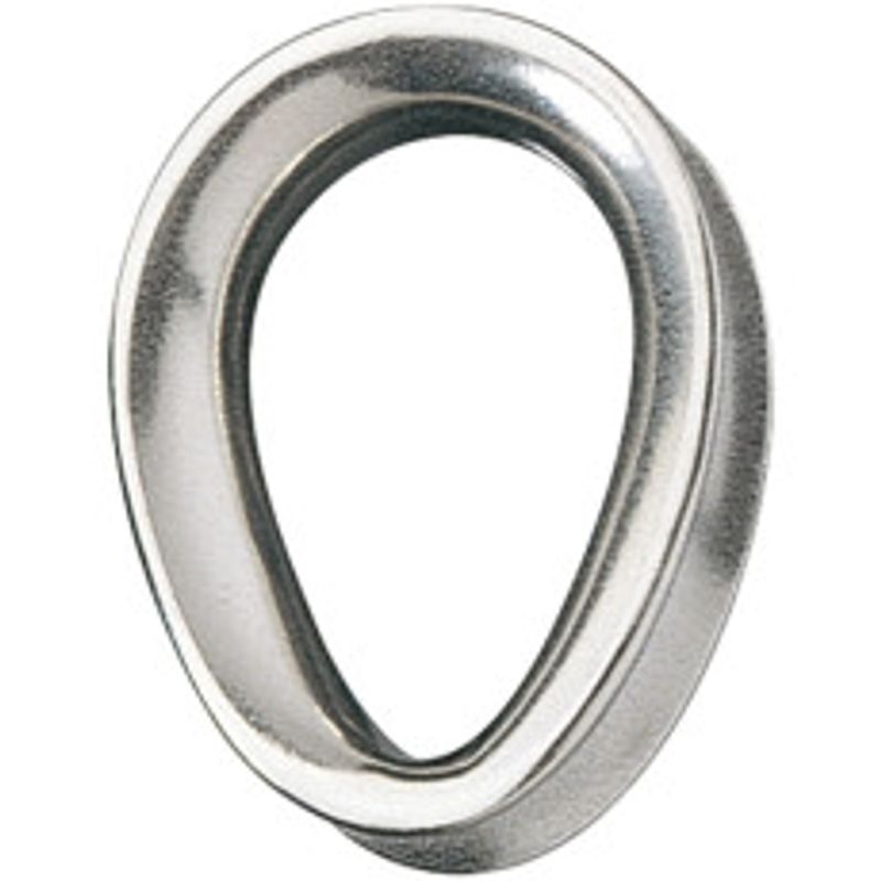 Kause oval rustfri