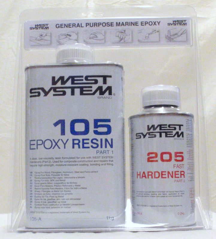 Lim epoxy  pakke med herder