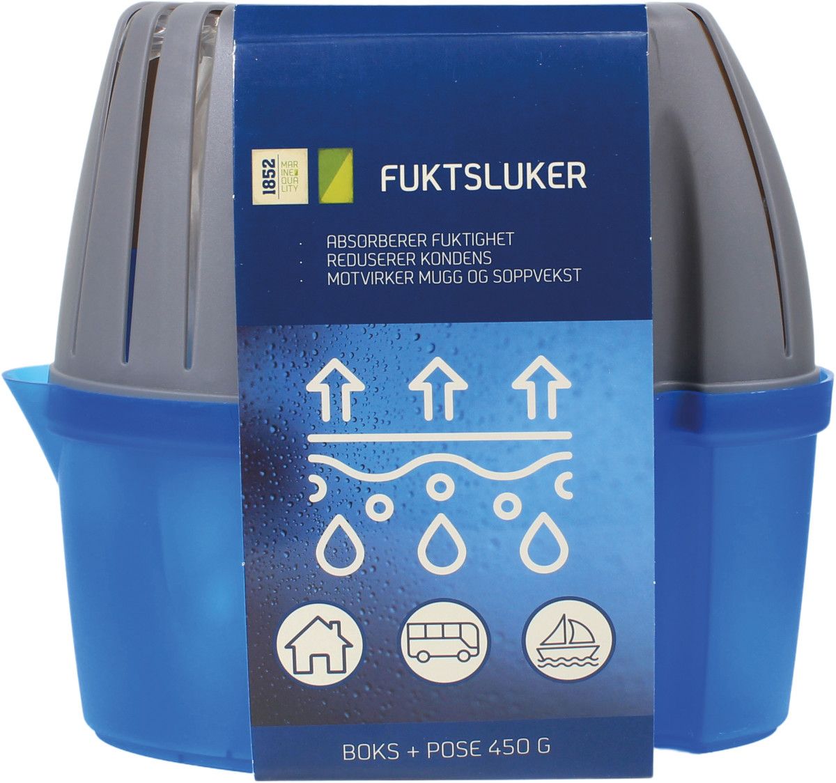 Fuktsluker boks 450g