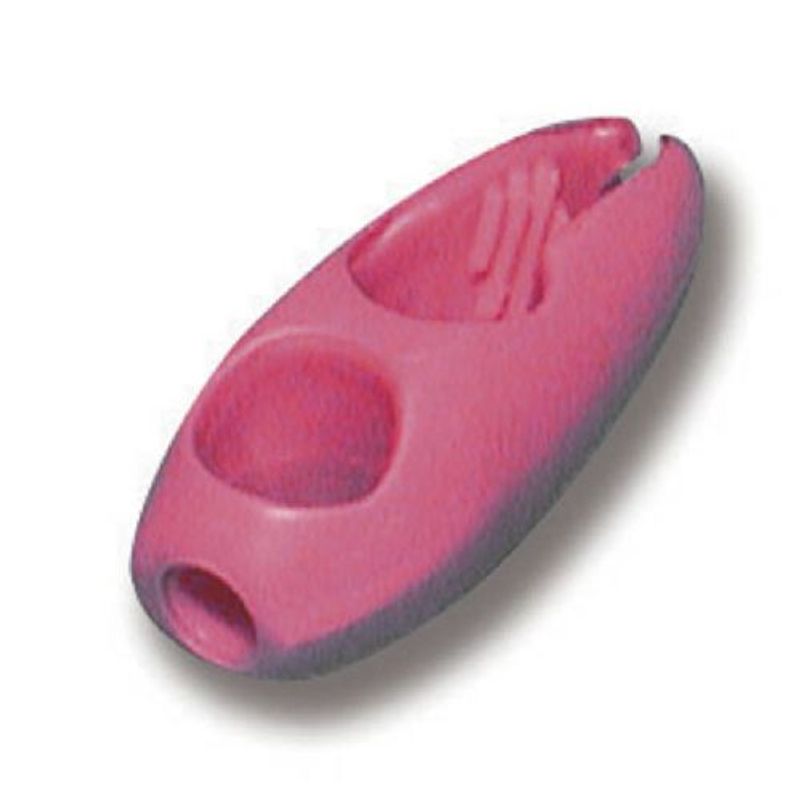 Olive klemme rosa 5mm.  pk. med 5 stk.