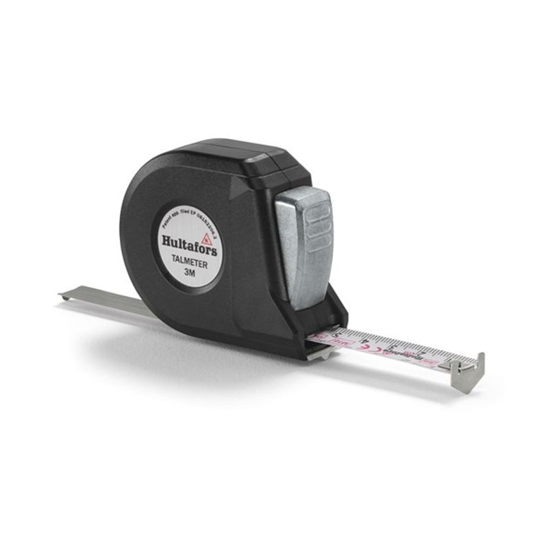 Målebånd Tallmeter 3m. Hultafors